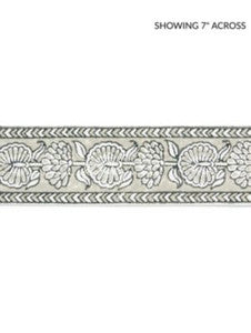 Scalamandre Trim Tulsi Block Print Tape Truffle