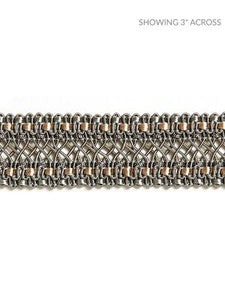 Scalamandre Trim Selena Gimp Braid Mineral