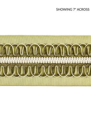 <p>Colette Braided Tape Leaf SCV12420004 by Scalamandre Trim</p><p><strong>Required Minimum Quantity Purchase: Fabrics by the yard 1 YARD MINIMUM </p><p>Book: BOTANICA</p><p>Content: 45% FIBRANNE 30% RAYON 15% COTTON, 8% POLYAMIDE 2% POLYESTER</p><p>Origin: CHINA</p><p>Performance: LIGHT DUTY</p><p>Repeat: Horizontal: and Vertical: </p><p>Width: 3.63</p>