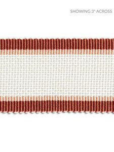 Scalamandre Trim Odeon Shimmer Braid Cardinal