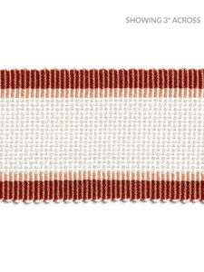Scalamandre Trim Odeon Shimmer Braid Cardinal