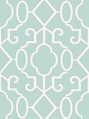 <p>Ming Fretwork Wallpaper Aquamarine SCWP883560004 by Scalamandre Wallpaper</p><p><strong>Required Minimum Quantity Purchase: Wallpaper by the Roll</p><p>Book: ORIANA</p><p>Content: </p><p>Origin: U.S.A.</p><p>Performance: </p><p>Repeat: Horizontal: 25.25" and Vertical: 25.5"</p><p>Width: 25.5</p>