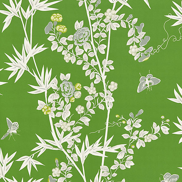 Jardin De Chine/Jade Sc 0004Wp88375 by Scalamandre
 Wallpaper UNITED KINGDOM Horizontal: 46" and Vertical: 27" 54" - Fabric Carolina -
