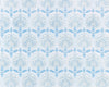 Karanfil Block Print Wallpaper Sky SCWP885600004 by Scalamandre Designer Wallpaper