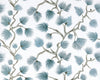 Pignoli Wallcovering Teal SCWP88593D0004 by Scalamandre Designer Wallpaper