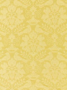 Scalamandre Fabric Love Bird Butterscotch