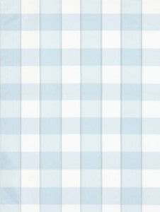 Scalamandre Fabric Chelsea Check Sky
