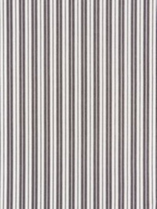 Scalamandre Fabric Devon Ticking Stripe Charcoal