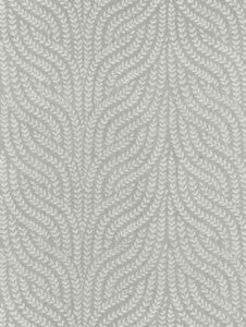 Scalamandre Fabric Willow Vine Embroidery French Grey