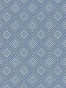 Scalamandre Fabric Antigua Weave Indigo