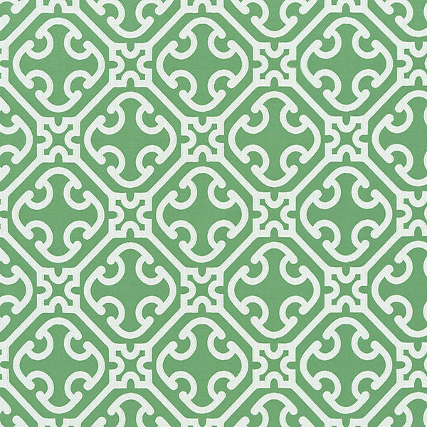Ailin Lattice Weave/Jade Sc 000527214 by Scalamandre
 Fabric CHINOIS CHIC 55% COTTON 45% VISCOSE INDIA MEDIUM DUTY Horizontal: 9.25" and Vertical: 9" 54" - Fabric Carolina -