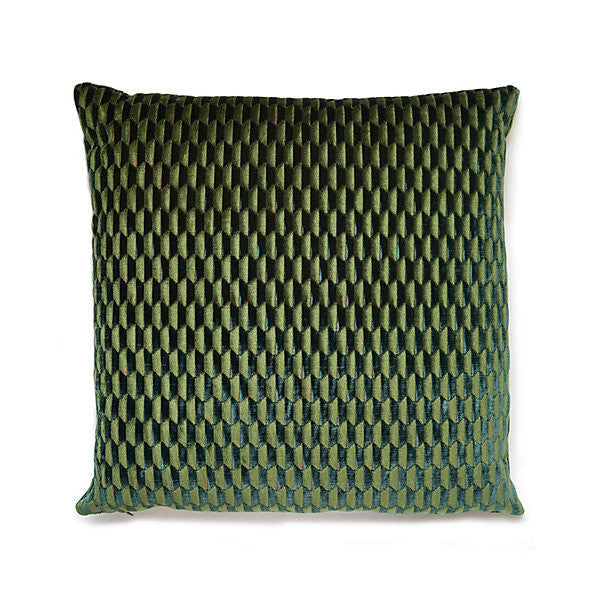 Allegra Velvet Pillow/Emerald Sc 0005Allepill by The House of Scalamandre
 Designer Pillow  72% VISCOSE / 25% COTTON /|3% ACRYLIC   Horizontal:  and Vertical:    - Swanky Fabrics -