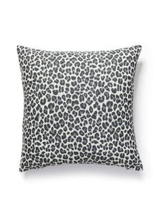 Scalamandre Pillows Backyard Bengal Outdoor Pillow 22 X 22 - Slate