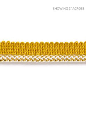 <p>Georgica Braided Cord Brass SCC3030005 by Scalamandre Trim</p><p><strong>Required Minimum Quantity Purchase: Fabrics by the yard 1 YARD MINIMUM </p><p>Book: HAMPTONS TRIMMINGS</p><p>Content: 38% ACETATE 29% VISCOSE 27% ACRYLIC, 6% COTTON</p><p>Origin: ITALY</p><p>Performance: LIGHT DUTY</p><p>Repeat: Horizontal: and Vertical: </p><p>Width: 0.25</p>