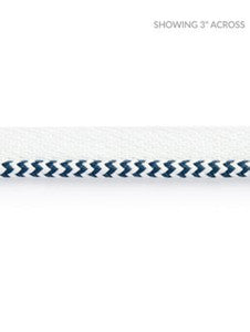 Scalamandre Trim Zig Zag Cord Indigo