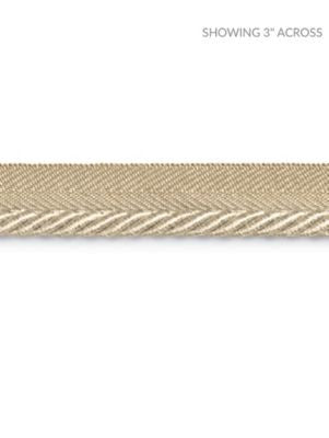 <p>Boulevard Cord Linen SCC3140005 by Scalamandre Trim</p><p><strong>Required Minimum Quantity Purchase: Fabrics by the yard 1 YARD MINIMUM </p><p>Book: NOVANTA PASSEMENTERIE</p><p>Content: 15% POLYESTER 1% ACRYLIC, 48% COTTON 19% RAYON 17% FIBRANNE</p><p>Origin: CHINA</p><p>Performance: LIGHT DUTY</p><p>Repeat: Horizontal: 0" and Vertical: 0"</p><p>Width: 0.25</p>