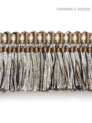<p>Shimmer Brush Fringe Smoke SCFC14950005 by Scalamandre Trim</p><p><strong>Required Minimum Quantity Purchase: Fabrics by the yard 1 YARD MINIMUM </p><p>Book: MODERN LUXURY</p><p>Content: 52% ACETATE 42% ACRYLIC 6% LUREX</p><p>Origin: FRANCE</p><p>Performance: LIGHT DUTY</p><p>Repeat: Horizontal: and Vertical: </p><p>Width: 2</p>