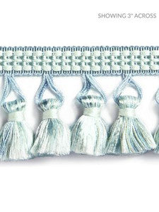 Scalamandre Trim Plaza Tassel Fringe Seaspray