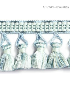 <p>Plaza Tassel Fringe Seaspray SCFT15050005 by Scalamandre Trim</p><p><strong>Required Minimum Quantity Purchase: Fabrics by the yard 1 YARD MINIMUM </p><p>Book: NOVANTA PASSEMENTERIE</p><p>Content: 54% FIBRANNE 46% RAYON</p><p>Origin: CHINA</p><p>Performance: LIGHT DUTY</p><p>Repeat: Horizontal: 0" and Vertical: 0"</p><p>Width: 2.25</p>