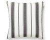 Sconset Outdoor Pillow 22 X 22 - Carbon SCSCONSPILL0005 by Scalamandre Designer Pillow
