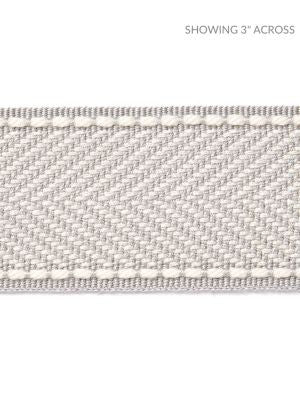 <p>Montauk Herringbone Tape Silver Grey SCT32850005 by Scalamandre Trim</p><p><strong>Required Minimum Quantity Purchase: Fabrics by the yard 1 YARD MINIMUM </p><p>Book: HAMPTONS TRIMMINGS</p><p>Content: 99% ACRYLIC 1% POLYESTER</p><p>Origin: CHINA</p><p>Performance: LIGHT DUTY</p><p>Repeat: Horizontal: and Vertical: </p><p>Width: 1.88</p>