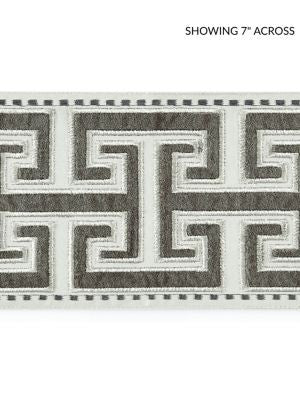 <p>Luxor Velvet Tape Charcoal SCT33040005 by Scalamandre Trim</p><p><strong>Required Minimum Quantity Purchase: Fabrics by the yard 1 YARD MINIMUM </p><p>Book: LA BOHEME</p><p>Content: 86% COTTON 14% VISCOSE</p><p>Origin: INDIA</p><p>Performance: LIGHT DUTY</p><p>Repeat: Horizontal: 3.75" and Vertical: </p><p>Width: 4.75</p>