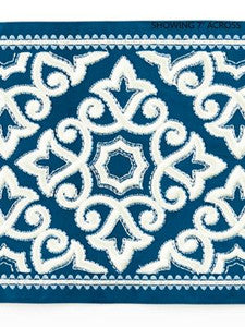Scalamandre Trim Ornamental Embroidered Tape Porcelain