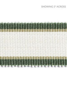 Scalamandre Trim Odeon Shimmer Braid Ivy
