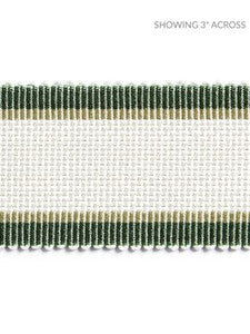 Scalamandre Trim Odeon Shimmer Braid Ivy