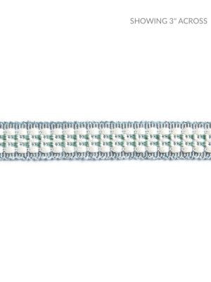 <p>Helena Braid Seaspray SCV12500005 by Scalamandre Trim</p><p><strong>Required Minimum Quantity Purchase: Fabrics by the yard 1 YARD MINIMUM </p><p>Book: NOVANTA PASSEMENTERIE</p><p>Content: 59% RAYON 41% FIBRANNE</p><p>Origin: CHINA</p><p>Performance: LIGHT DUTY</p><p>Repeat: Horizontal: 0" and Vertical: 0"</p><p>Width: 0.63</p>