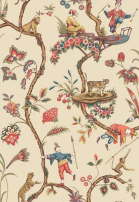 <p>Chinoise Exotique Ecru SCWP815470005 by Scalamandre Wallpaper</p><p><strong>Required Minimum Quantity Purchase: Wallpaper by the Roll</p><p>Book: </p><p>Content: </p><p>Origin: U.S.A.</p><p>Performance: </p><p>Repeat: Horizontal: 39.25" and Vertical: 27"</p><p>Width: 27</p>
