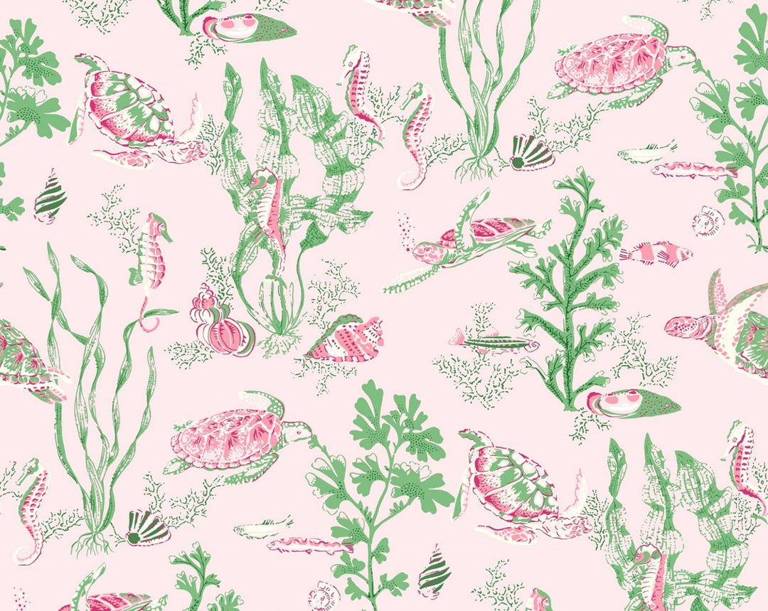 Garparilla | Vinyl Ii Palm Beach SCWP88209VD0005 by Scalamandre Designer Wallpaper