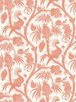 <p>Balinese Peacock Mandarin SCWP883550005 by Scalamandre Wallpaper</p><p><strong>Required Minimum Quantity Purchase: Wallpaper by the Roll</p><p>Book: ORIANA</p><p>Content: </p><p>Origin: U.S.A.</p><p>Performance: </p><p>Repeat: Horizontal: 20" and Vertical: 27.5"</p><p>Width: 27.5</p>