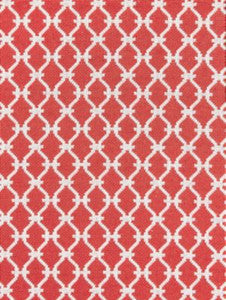 Scalamandre Fabric Trellis Weave Poppy