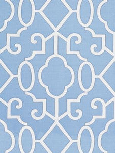Scalamandre Fabric Ming Fretwork Delft
