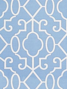 Scalamandre Fabric Ming Fretwork Delft