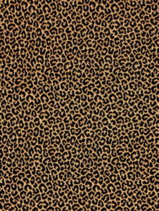 Scalamandre Fabric Panthera Velvet Ebony