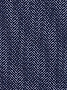 Scalamandre Fabric Mandarin Weave Indigo