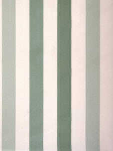 Scalamandre Fabric La Valliere Rayure Green & Cream