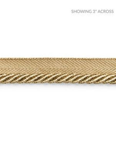 Scalamandre Trim Boulevard Cord Camel