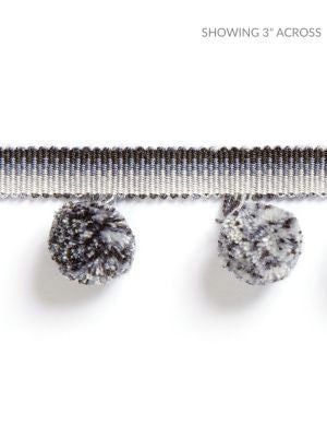 <p>Osborne Pom Pom Fringe Charcoal SCFX15000006 by Scalamandre Trim</p><p><strong>Required Minimum Quantity Purchase: Fabrics by the yard 1 YARD MINIMUM </p><p>Book: HAMPTONS TRIMMINGS</p><p>Content: 95% ACRYLIC 5% POLYESTER</p><p>Origin: CHINA</p><p>Performance: LIGHT DUTY</p><p>Repeat: Horizontal: and Vertical: </p><p>Width: 1.38</p>