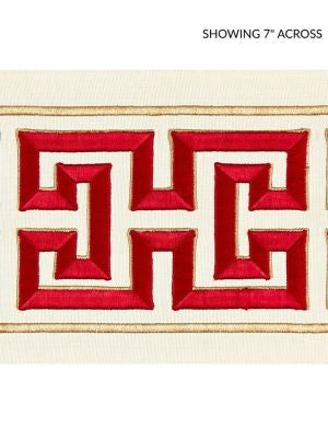 <p>Imperial Embroidered Tape Lacquer SCT32800006 by Scalamandre Trim</p><p><strong>Required Minimum Quantity Purchase: Fabrics by the yard 1 YARD MINIMUM </p><p>Book: ORIANA</p><p>Content: 80% COTTON 20% RAYON</p><p>Origin: INDIA</p><p>Performance: LIGHT DUTY</p><p>Repeat: Horizontal: 6.5" and Vertical: </p><p>Width: 6</p>