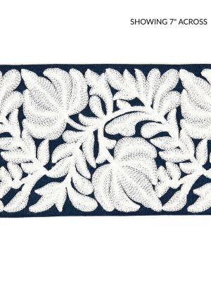 <p>Coventry Embroidered Tape Navy SCT32960006 by Scalamandre Trim</p><p><strong>Required Minimum Quantity Purchase: Fabrics by the yard 1 YARD MINIMUM </p><p>Book: BOTANICA</p><p>Content: 70% LINEN 30% SPUN VISCOSE</p><p>Origin: INDIA</p><p>Performance: LIGHT DUTY</p><p>Repeat: Horizontal: and Vertical: </p><p>Width: 5</p>