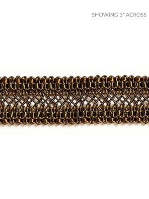 <p>Selena Gimp Braid Smoked Bronze SCV12400006 by Scalamandre Trim</p><p><strong>Required Minimum Quantity Purchase: Fabrics by the yard 1 YARD MINIMUM </p><p>Book: MODERN LUXURY</p><p>Content: 47% RAYON 29% COTTON 15% POLYESTER, 5% POLYAMIDE 4% LUREX</p><p>Origin: CHINA</p><p>Performance: LIGHT DUTY</p><p>Repeat: Horizontal: and Vertical: </p><p>Width: 1</p>