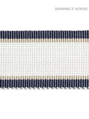 Odeon Shimmer Braid Lake SCV12490006 by Scalamandre Designer Trim NOVANTA PASSEMENTERIE 96% RAYON 4% POLYESTER INDIA LIGHT DUTY Horizontal: 0" and Vertical: 0" 2 - Swanky Fabrics -