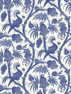 <p>Balinese Peacock Indigo SCWP883550006 by Scalamandre Wallpaper</p><p><strong>Required Minimum Quantity Purchase: Wallpaper by the Roll</p><p>Book: ORIANA</p><p>Content: </p><p>Origin: U.S.A.</p><p>Performance: </p><p>Repeat: Horizontal: 20" and Vertical: 27.5"</p><p>Width: 27.5</p>