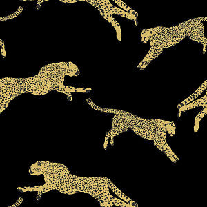 Leaping Cheetah/Black Magic Sc 0006Wp88449 by Scalamandre
 Wallpaper