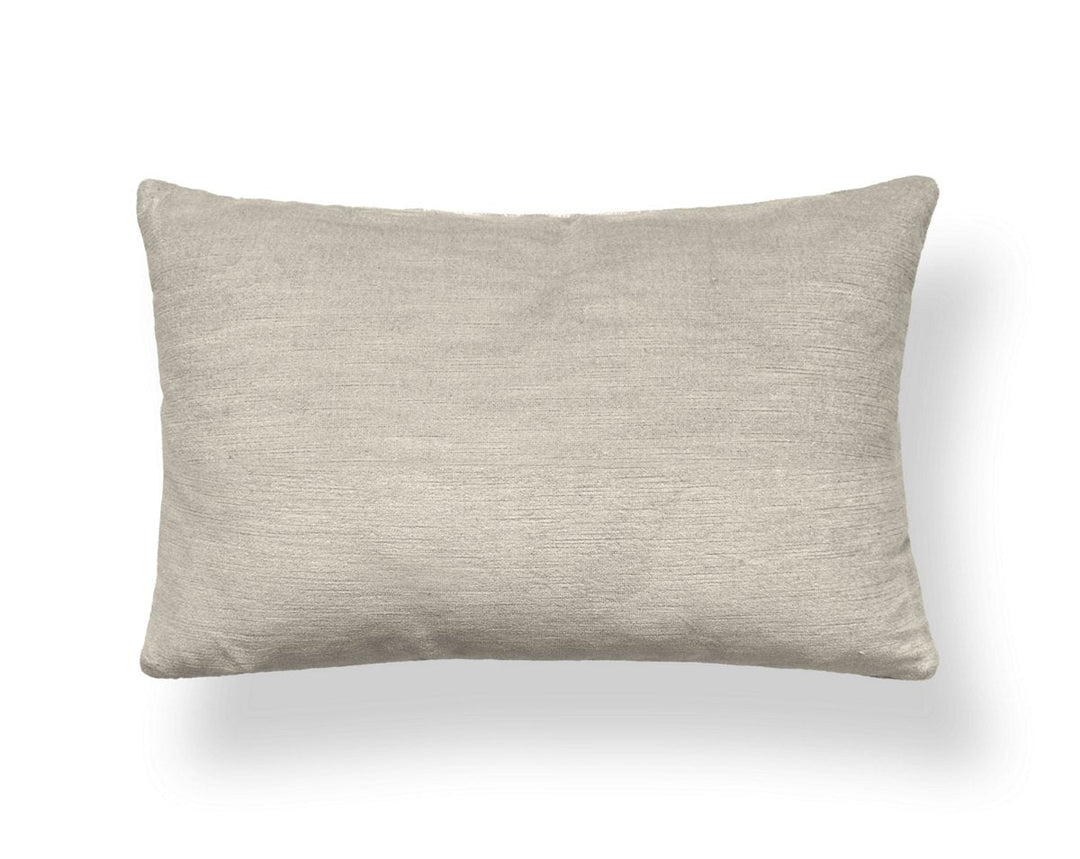 Persia Pillow 14 X 22 - Pearl SCLBDK1627M0007 by Scalamandre Designer Pillow