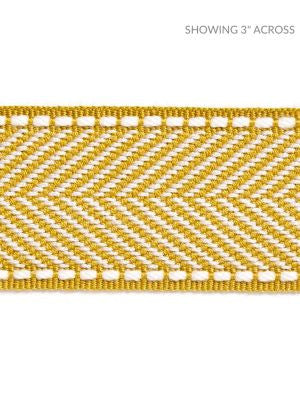<p>Montauk Herringbone Tape Brass SCT32850007 by Scalamandre Trim</p><p><strong>Required Minimum Quantity Purchase: Fabrics by the yard 1 YARD MINIMUM </p><p>Book: HAMPTONS TRIMMINGS</p><p>Content: 99% ACRYLIC 1% POLYESTER</p><p>Origin: CHINA</p><p>Performance: LIGHT DUTY</p><p>Repeat: Horizontal: and Vertical: </p><p>Width: 1.88</p>