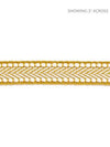 Watermill Gimp Brass SCT32860007 by Scalamandre Designer Trim
